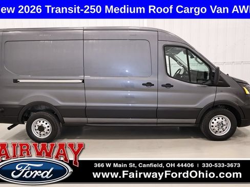 New 2026 Ford Transit 250 148 Medium Roof Extended AWD image 1