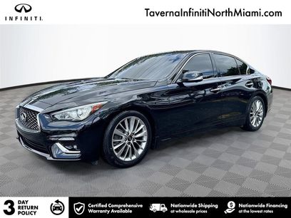 Used 2021 INFINITI Q50 Luxe