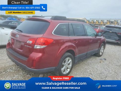 Used 2013 Subaru Outback 2.5i Limited AWD/4WD image 4
