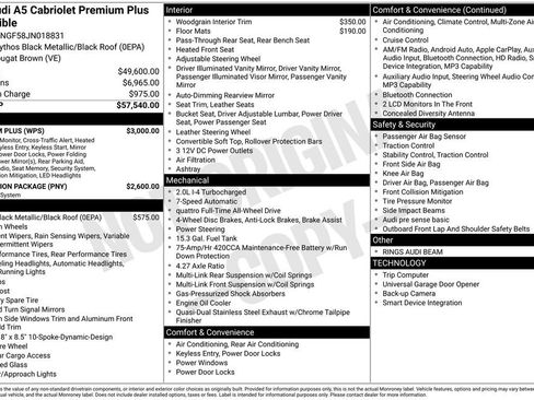 Used 2018 Audi A5 2.0T Premium Plus w/ Premium Plus image 3