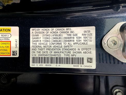 Used 2025 Honda CR-V EX-L image 34