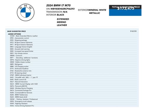 Used 2024 BMW i7 M70 AWD/4WD image 82
