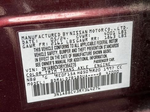 Used 2024 Nissan Sentra SV image 29