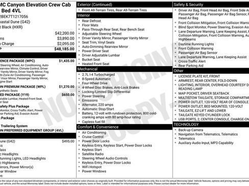 New 2026 GMC Canyon Elevation w/ Convenience Package AWD/4WD image 4