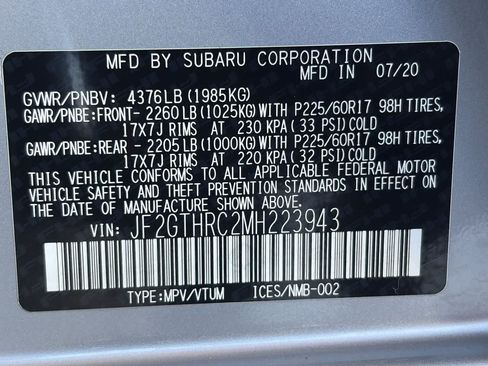 Used 2021 Subaru Crosstrek 2.5i Sport w/ Popular Package #2B AWD/4WD image 31