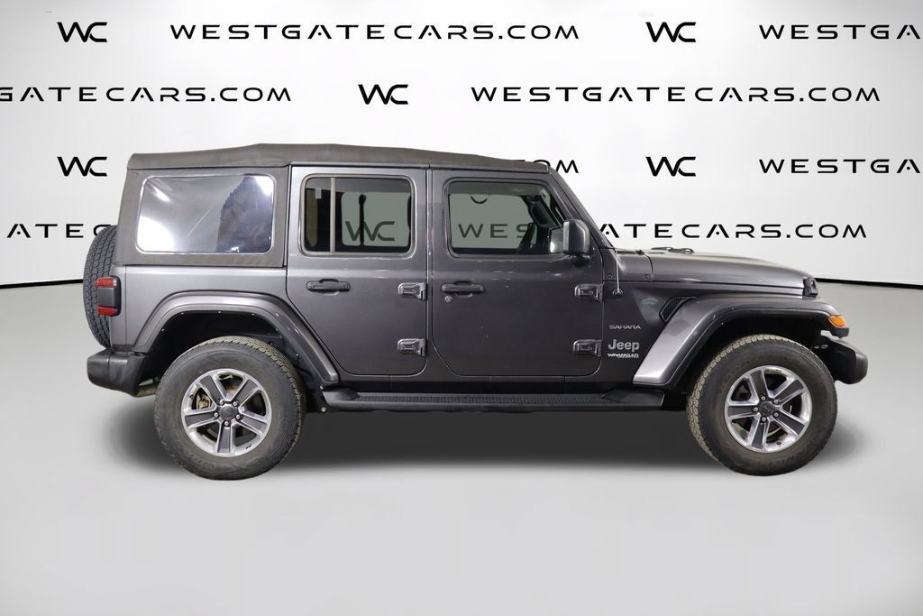 Used 2021 Jeep Wrangler Unlimited Sahara AWD/4WD image 44