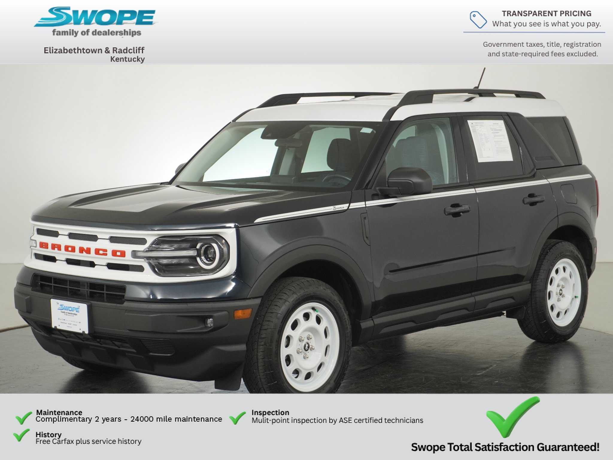 Used 2023 Ford Bronco Sport Heritage w/ Heritage Convenience Package AWD/4WD image 7