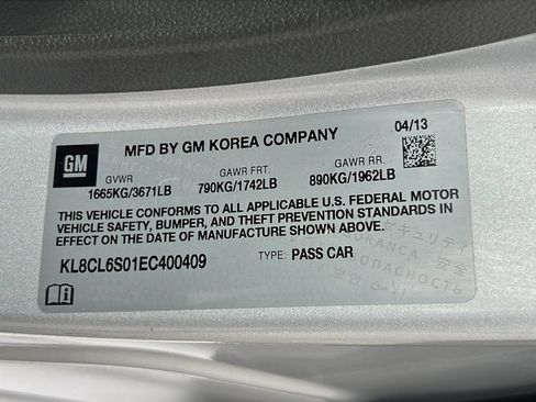 Used 2014 Chevrolet Spark LT image 35