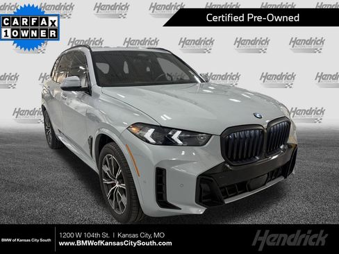 Certified 2025 BMW X5 xDrive40i w/ M Sport Package AWD/4WD image 1