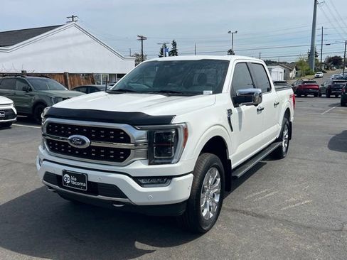 Used 2021 Ford F150 Platinum w/ FX4 Off-Road Package AWD/4WD image 3