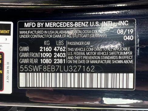 Used 2020 Mercedes-Benz C 300 4MATIC Sedan w/ AMG Line image 48