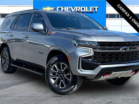 Used 2021 Chevrolet Tahoe Z71 w/ Rear Media and Nav Package AWD/4WD image 1