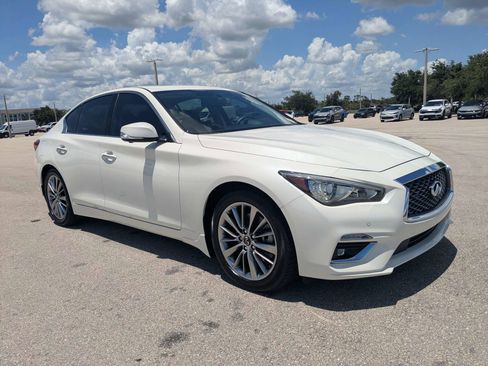 Used 2023 INFINITI Q50 Luxe w/ Cargo Package RWD image 2