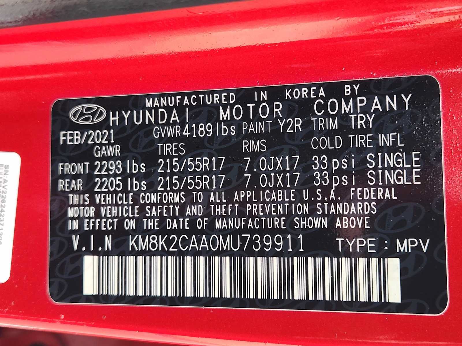 Used 2021 Hyundai Kona SEL AWD/4WD image 31