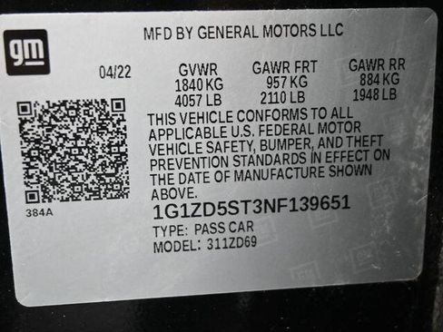 Used 2022 Chevrolet Malibu LT image 9