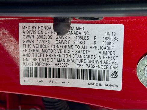 Used 2020 Honda Civic EX image 40