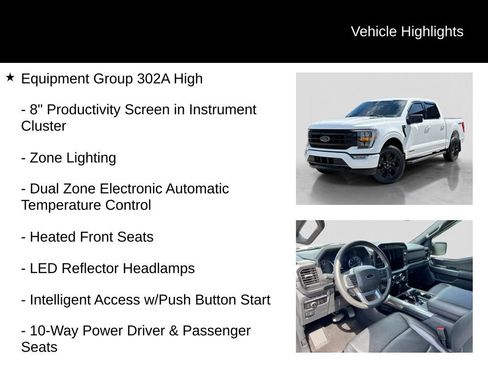 Certified 2023 Ford F150 XLT w/ Equipment Group 302A High AWD/4WD image 11