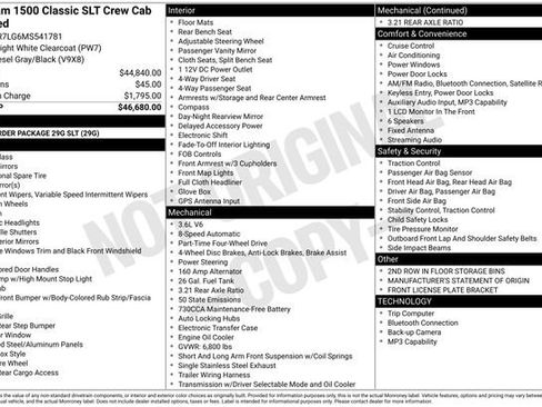 Used 2021 RAM 1500 Classic SLT AWD/4WD image 23