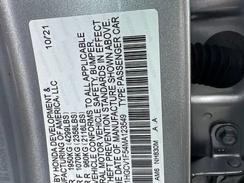 Used 2021 Honda Accord EX-L image 7
