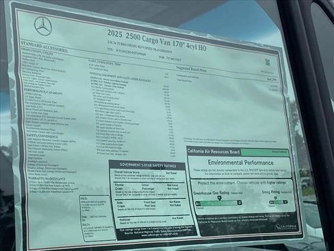 New 2025 Mercedes-Benz Sprinter 2500 image 21
