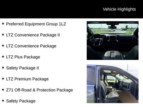 Used 2021 Chevrolet Silverado 1500 LTZ w/ LTZ Premium Package AWD/4WD image 12