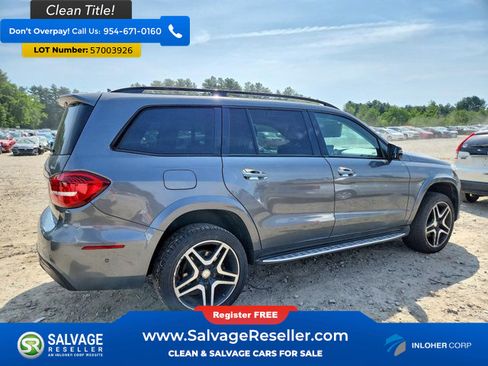 Used 2017 Mercedes-Benz GLS 550 4MATIC image 4