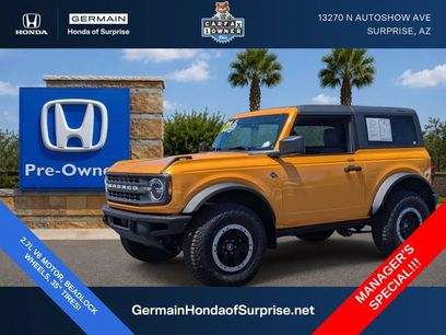 Used 2022 Ford Bronco Black Diamond w/ Sasquatch Package