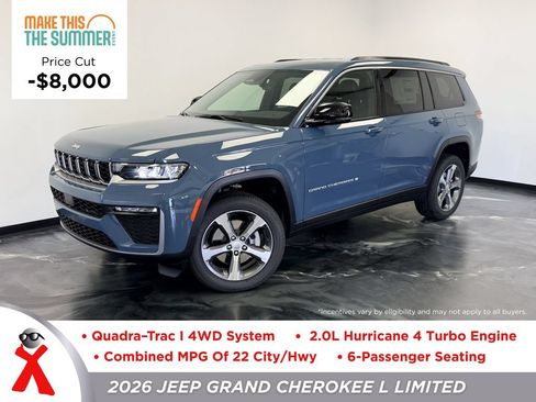 New 2026 Jeep Grand Cherokee L Limited AWD/4WD image 1