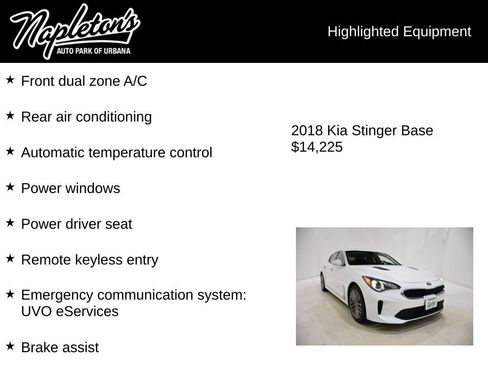 Used 2018 Kia Stinger image 15