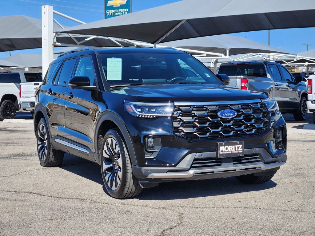 Used 2025 Ford Explorer Platinum w/ LUX Leather Package AWD/4WD image 3