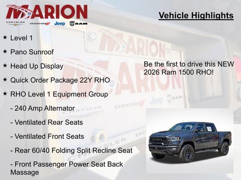 New 2026 RAM 1500 RHO AWD/4WD image 5