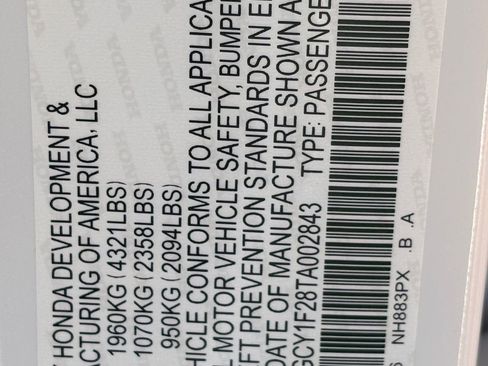 New 2026 Honda Accord LX image 21