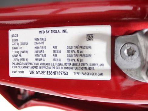 Used 2022 Tesla Model 3 Long Range AWD/4WD image 47