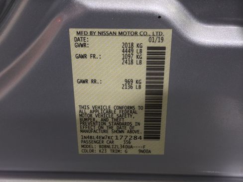 Used 2019 Nissan Altima 2.5 SL AWD/4WD image 36