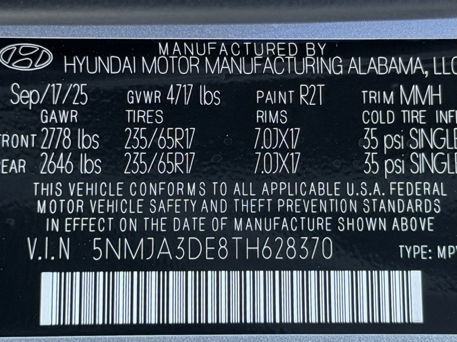 Certified 2026 Hyundai Tucson SE FWD image 27