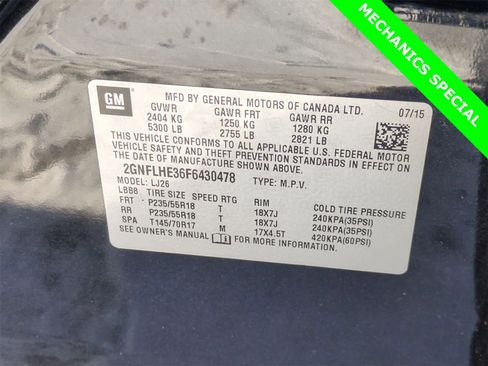 Used 2015 Chevrolet Equinox LTZ image 35