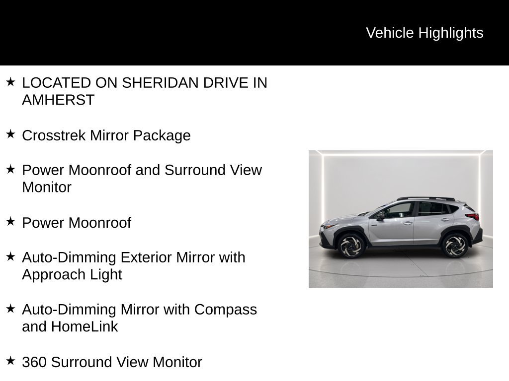 Certified 2026 Subaru Crosstrek 2.5i Limited w/ Crosstrek Mirror Package AWD/4WD image 5