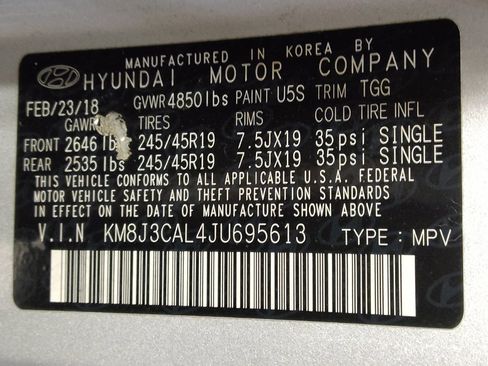 Used 2018 Hyundai Tucson Sport image 33