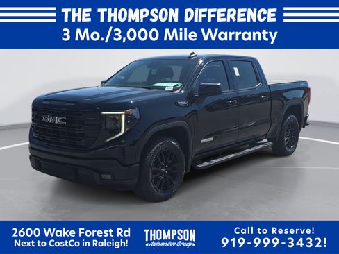 Used 2024 GMC Sierra 1500 Elevation w/ LPO, Elevation Black Package AWD/4WD image 7
