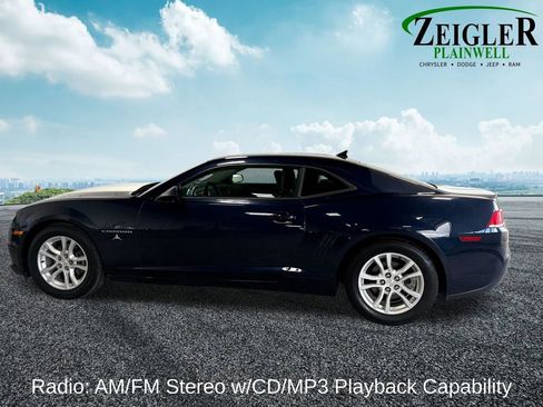 Used 2015 Chevrolet Camaro LS w/ White Rally Stripe Package RWD image 6