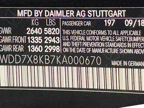 Used 2019 Mercedes-Benz AMG GT 63 S image 41