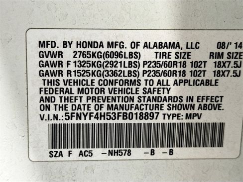 Used 2015 Honda Pilot EX-L image 29