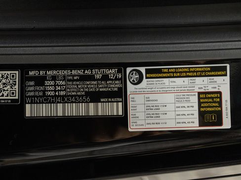 Used 2020 Mercedes-Benz G 63 AMG 4MATIC image 84