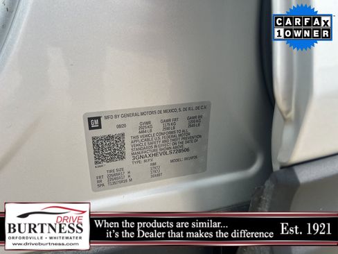 Certified 2020 Chevrolet Equinox LS w/ LS Convenience Package image 27