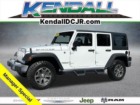 Certified 2017 Jeep Wrangler Unlimited Rubicon w/ Connectivity Group AWD/4WD image 1