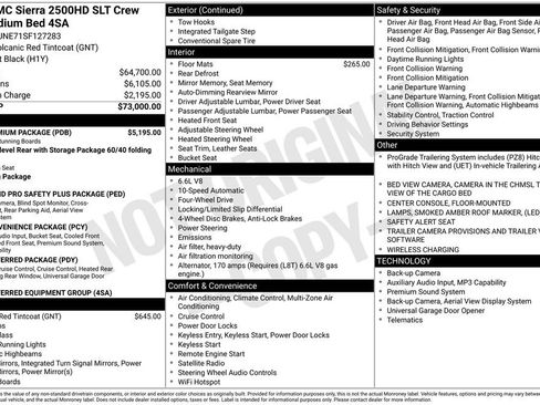 Used 2025 GMC Sierra 2500 SLT w/ SLT Premium Package image 2