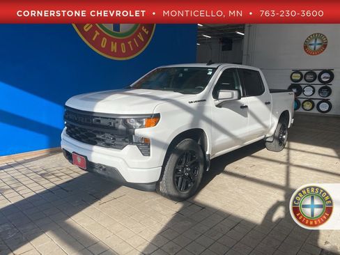 Used 2022 Chevrolet Silverado 1500 Custom w/ LPO, Dark Essentials Package image 1