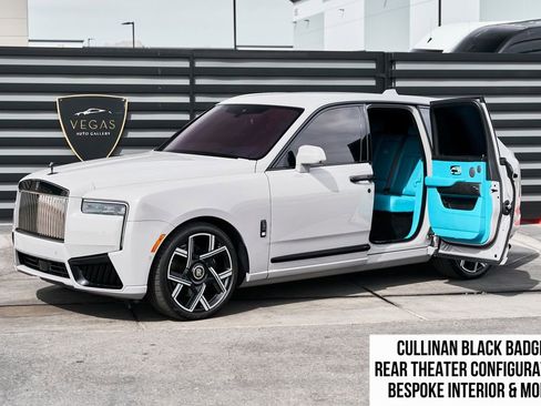 Used 2025 Rolls-Royce Cullinan Black Badge AWD/4WD image 1