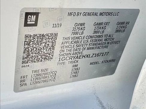 Used 2020 Chevrolet Silverado 1500 W/T w/ WT Fleet Convenience Package AWD/4WD image 22