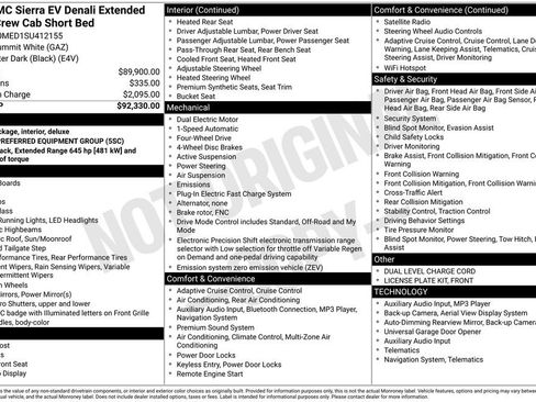 New 2025 GMC Sierra EV Denali AWD/4WD image 5